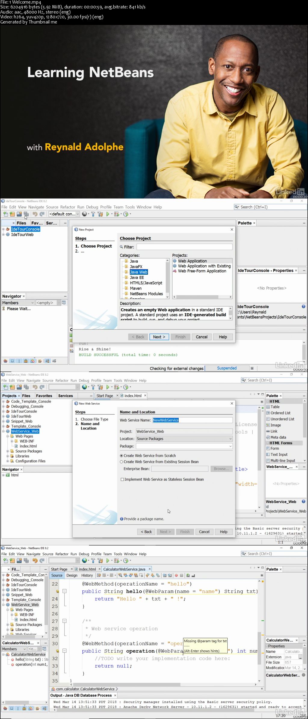 Learning NetBeans