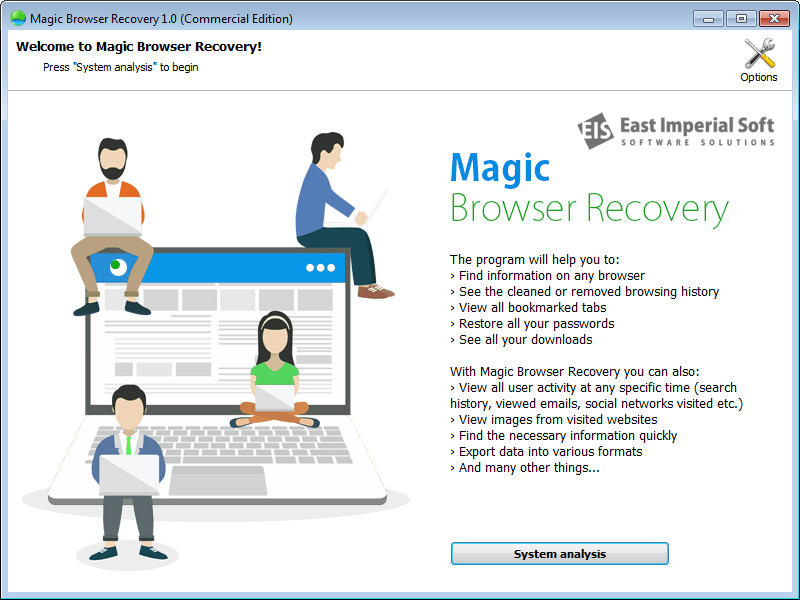 Magic Browser Recovery 1.0 Multilingual + Portable