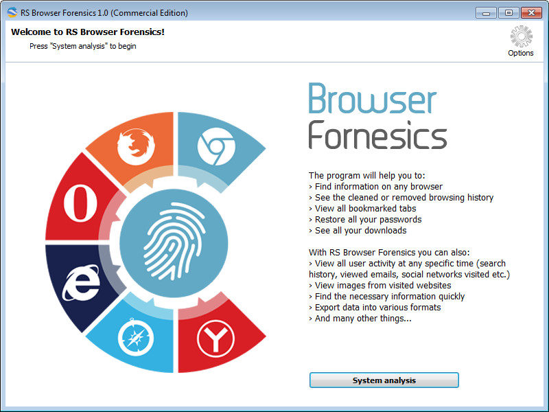 RS Browser Forensics 1.0 Multilingual