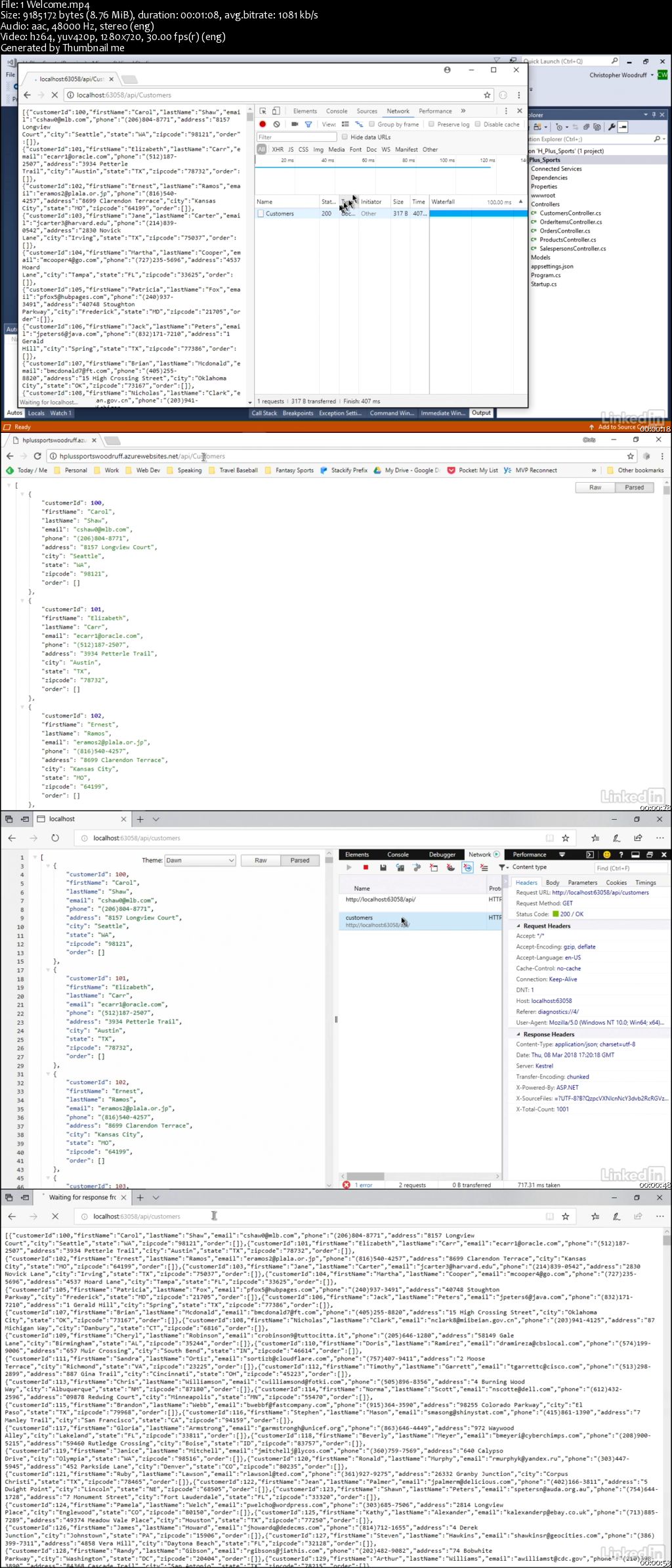 Building Web APIs with ASP.NET Core