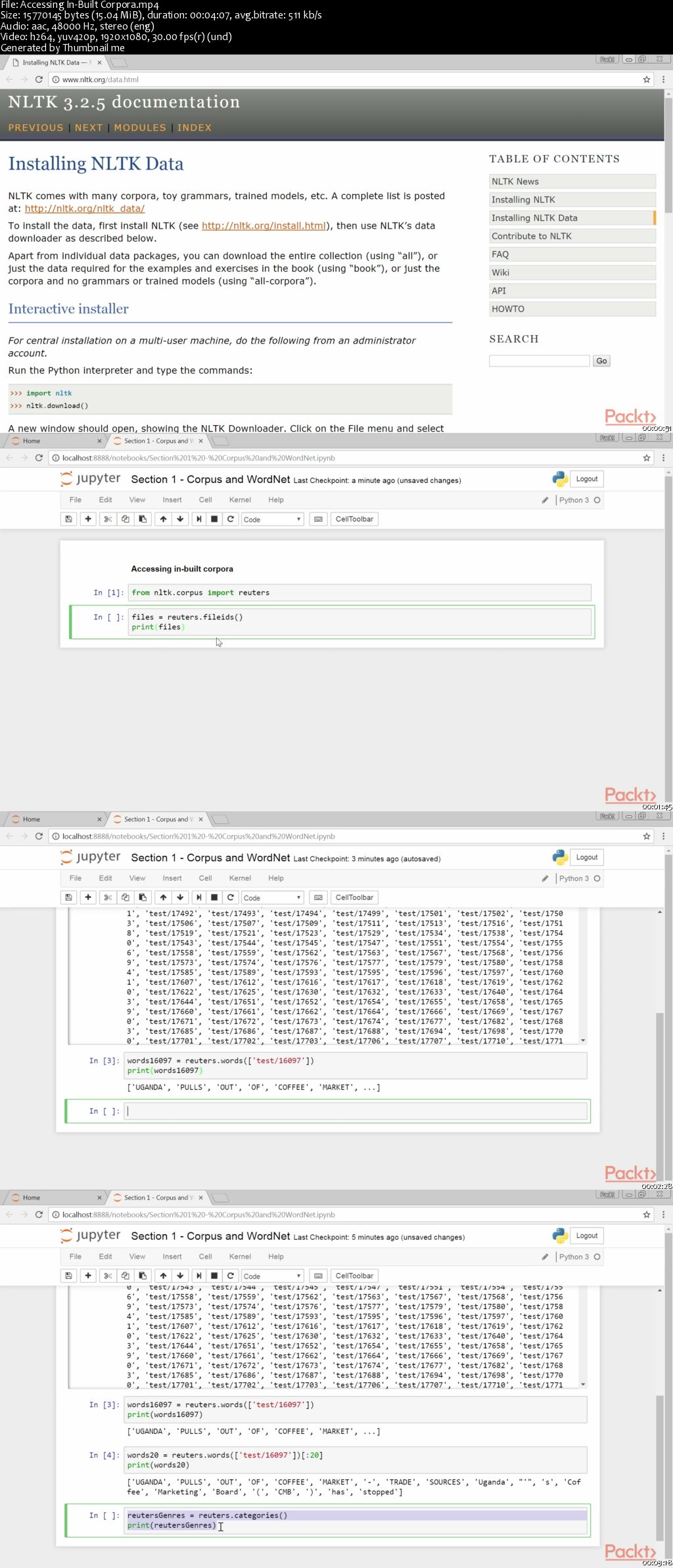 Text Processing Using NLTK in Python