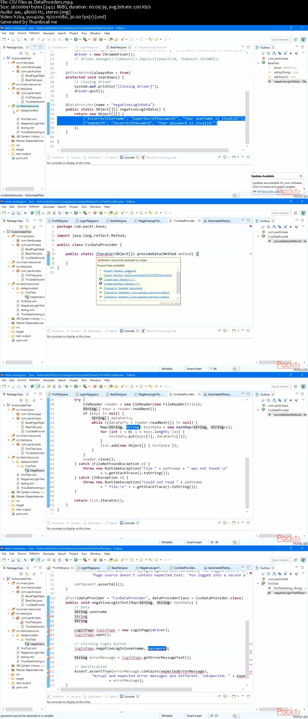 Advanced Selenium Automation