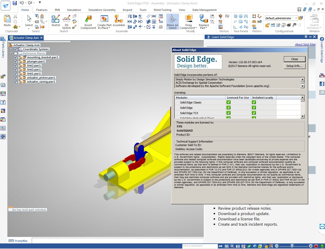 Siemens Solid Edge ST10 MP07