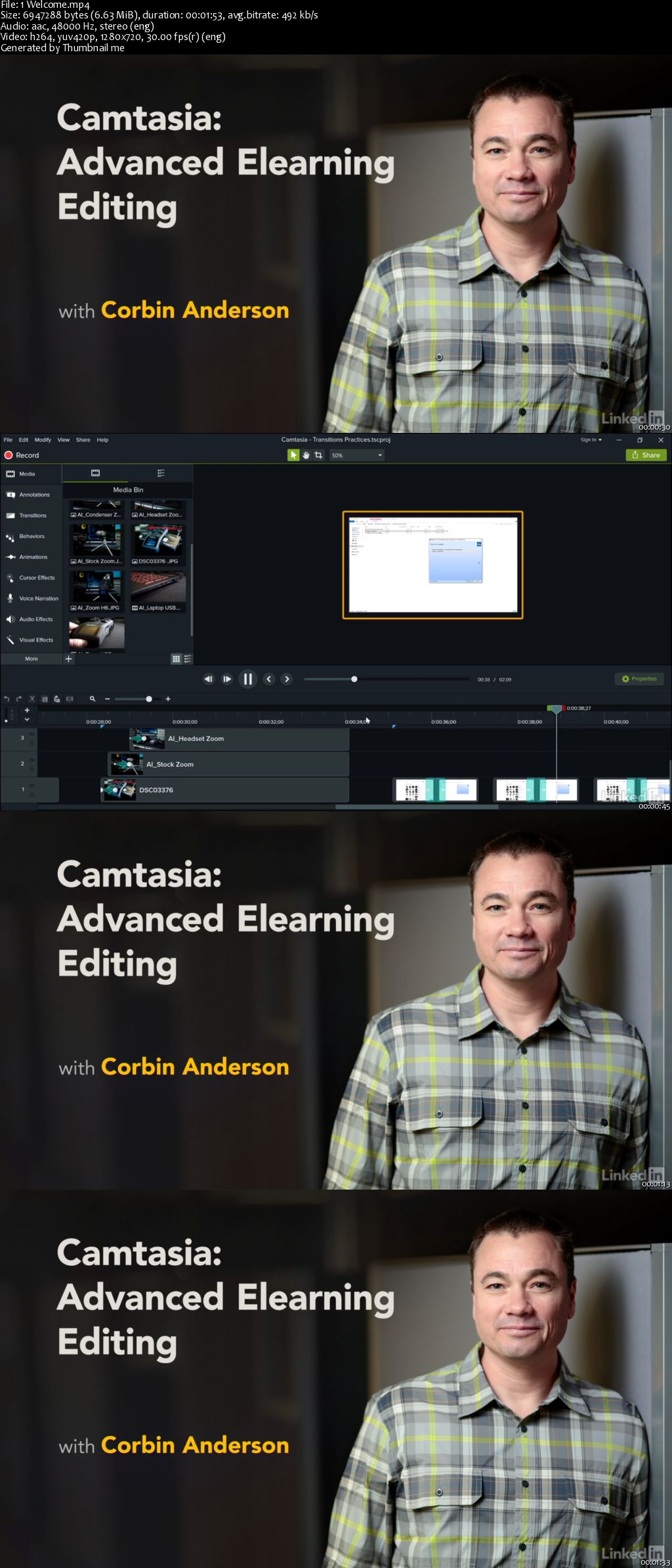 Camtasia: Advanced Elearning Editing