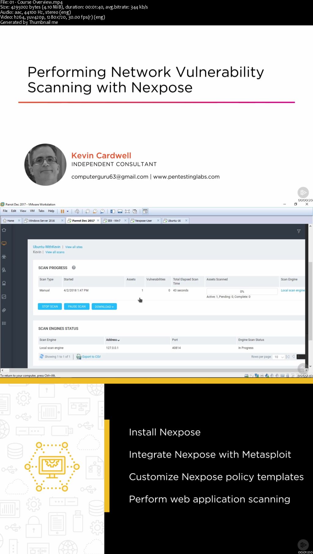 Performing Network Vulnerability Scanning with Nexpose