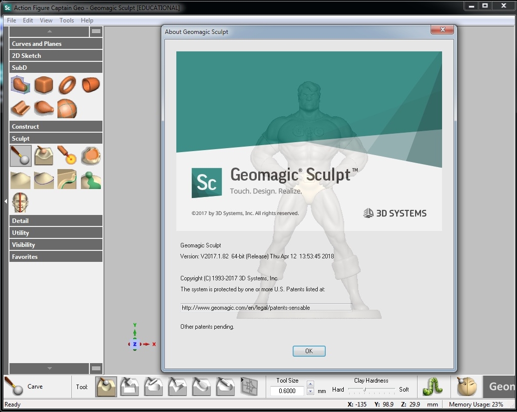 Geomagic Sculpt 2017.1.82