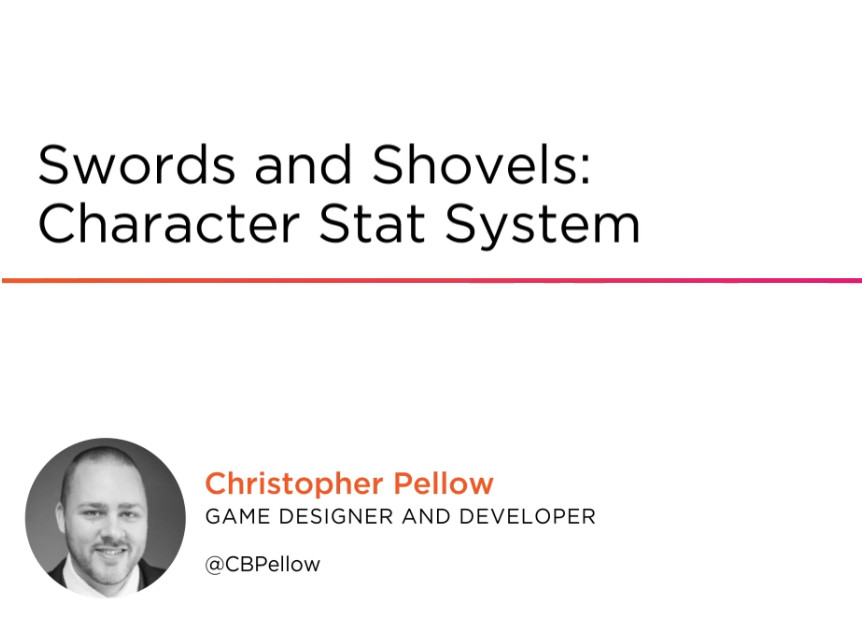 Swords and Shovels: Character Stat System