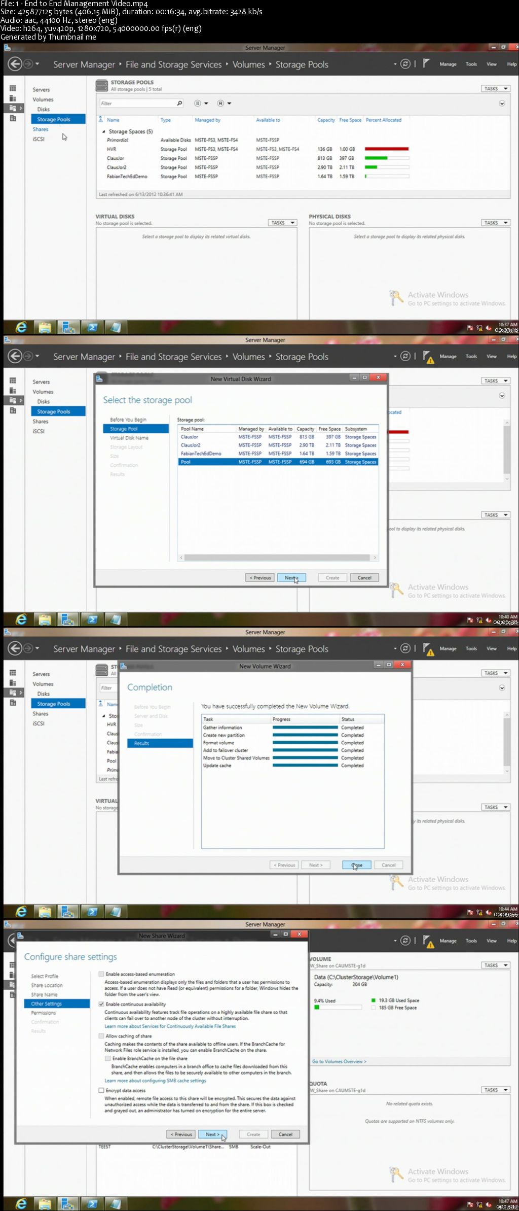 Windows Server 2012: Storage