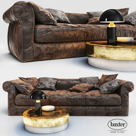 Sofa Baxter Alfred Soft 3D Model