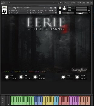 SampleHero EERIE 1 KONTAKT screenshot