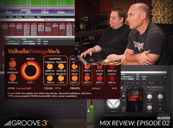 Groove3 Mix Review with Bob Horn and Erik Reichers Episode 2 TUTORiAL-SYNTHiC4TE screenshot