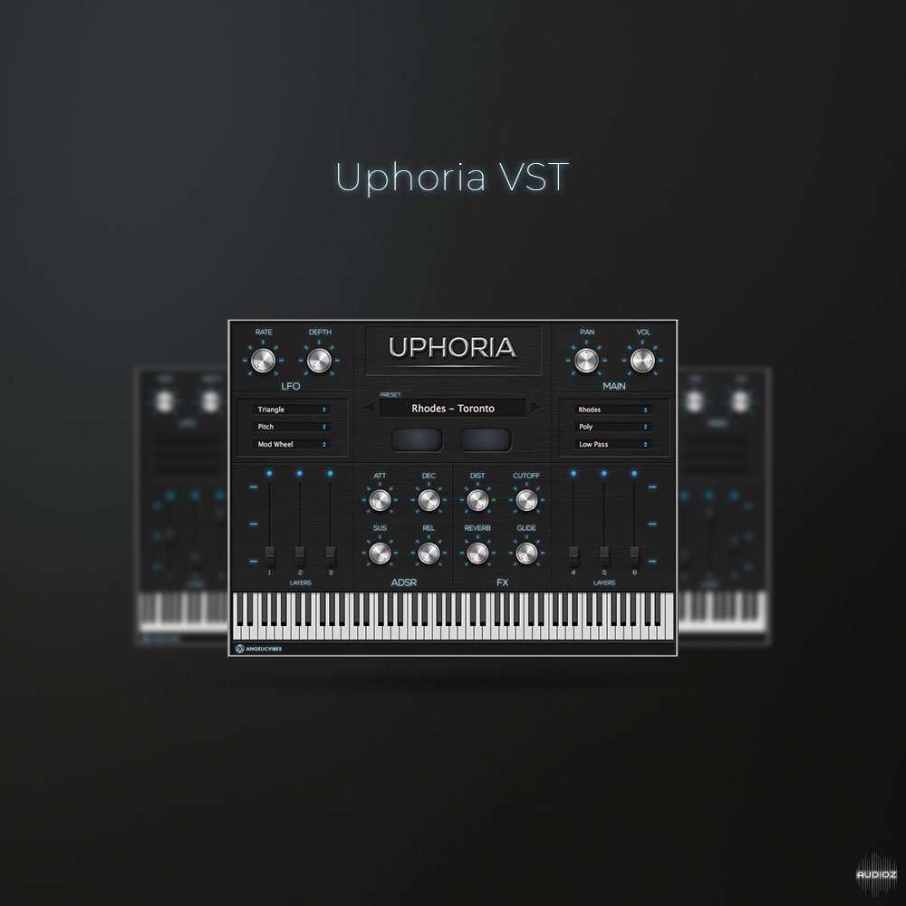 AngelicVibes Uphoria (AU VST) [WIN OSX]-DECiBEL screenshot