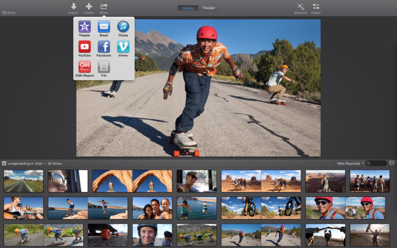 IMovie v10.0.1 Multilingual Mac OS X