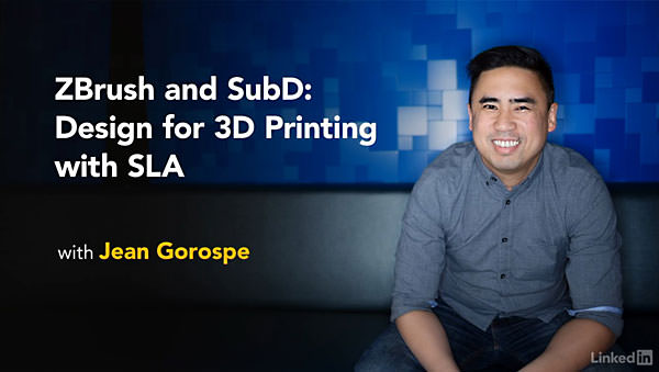 Lynda – ZBrush and SubD: Design for 3D Printing with SLA