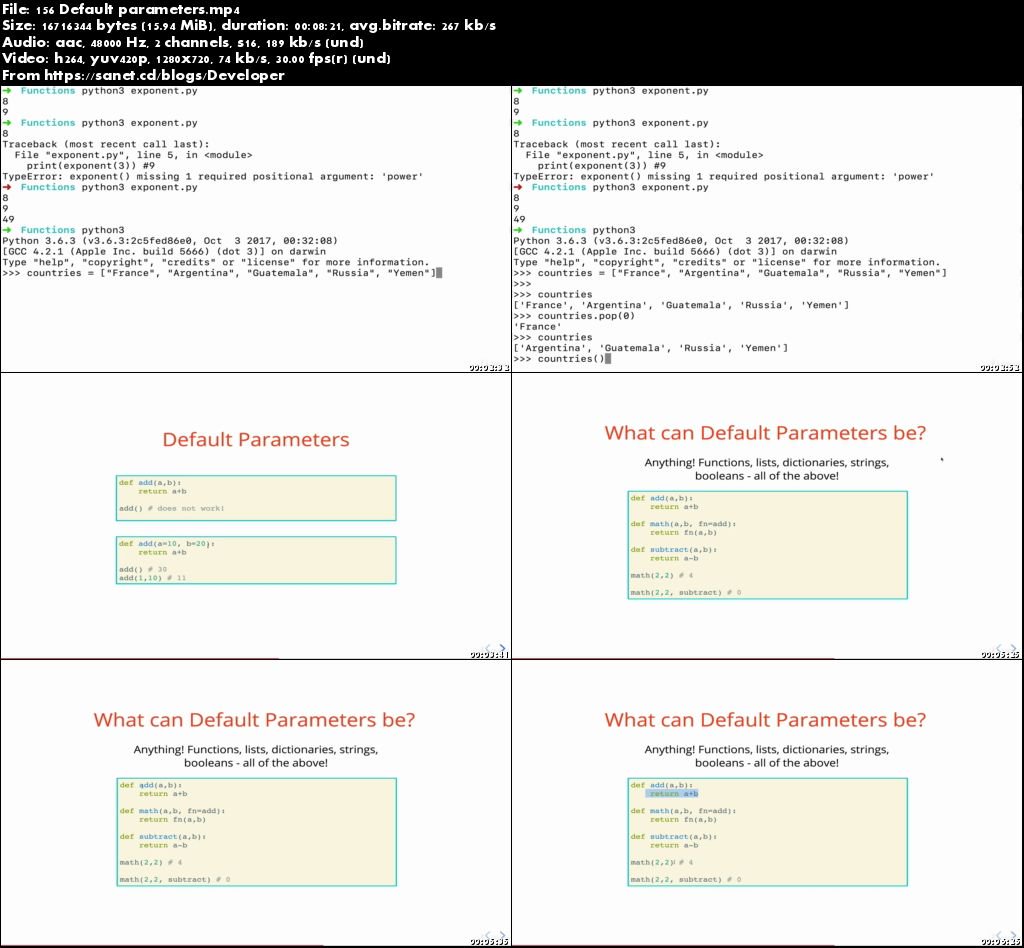 The Modern Python 3 Bootcamp