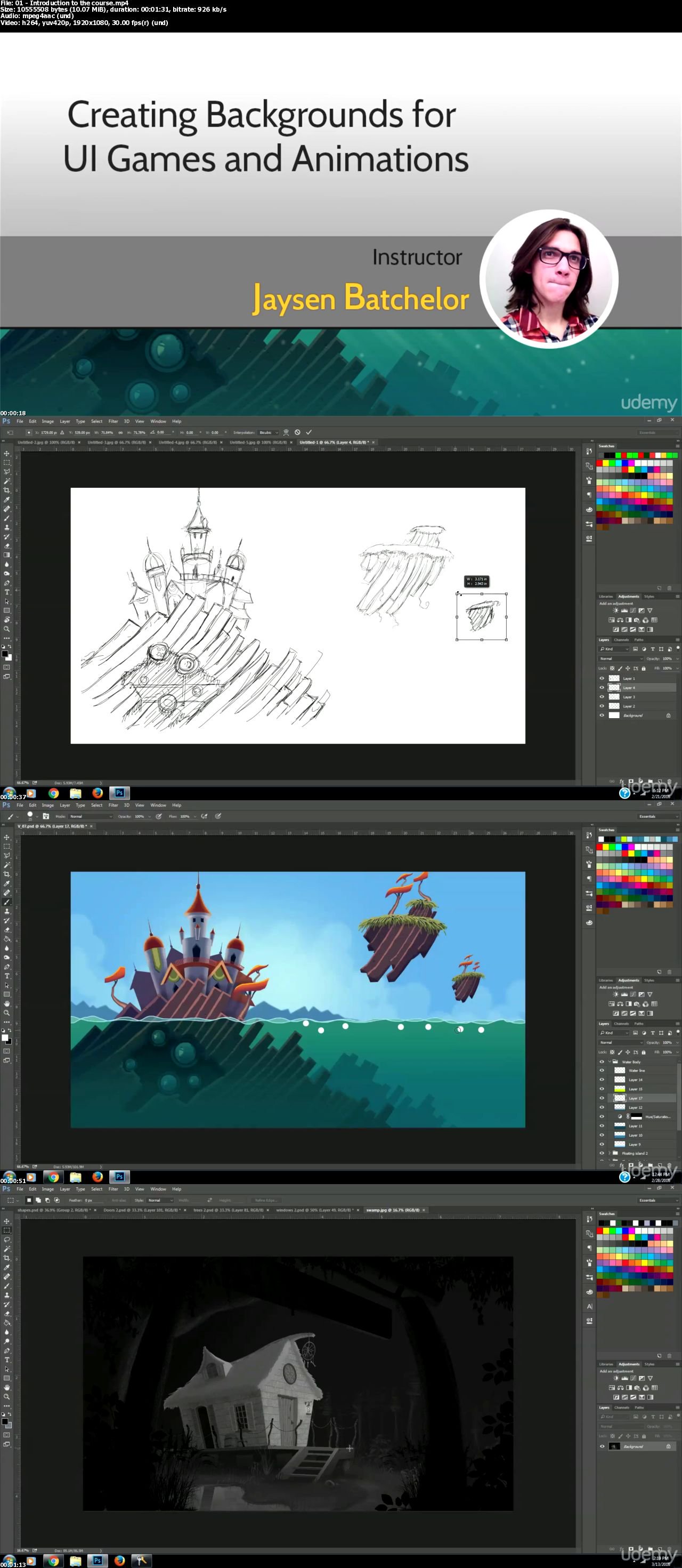 Learn Professional 2D Game Graphic Design in Photoshop (Updated)