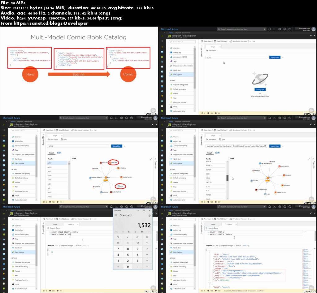 Learning Azure Cosmos DB