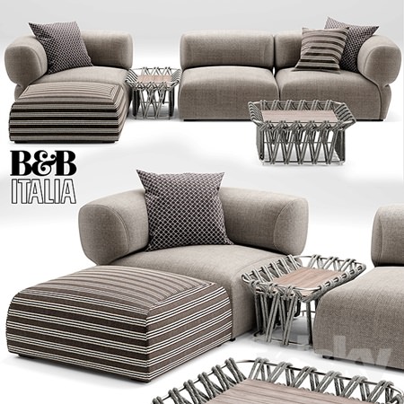 Sofa Butterfly BT007 Sofa B & B Italia