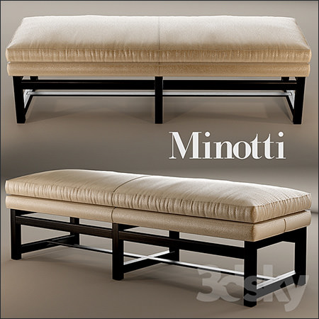 Bench minotti flynt bench