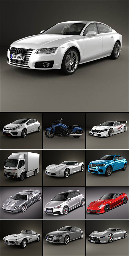 Collection of nice car models VII