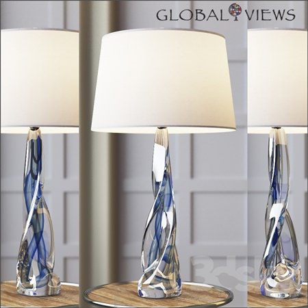 Global Views Ocean Twist Lamp