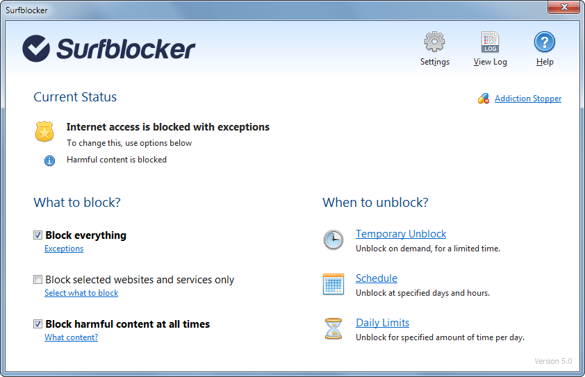 Blumentals Software Surfblocker 5.0