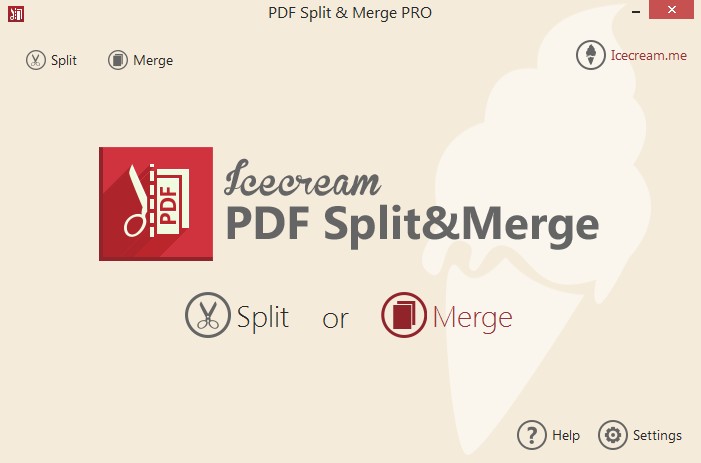 Icecream PDF Split and Merge Pro 2.06