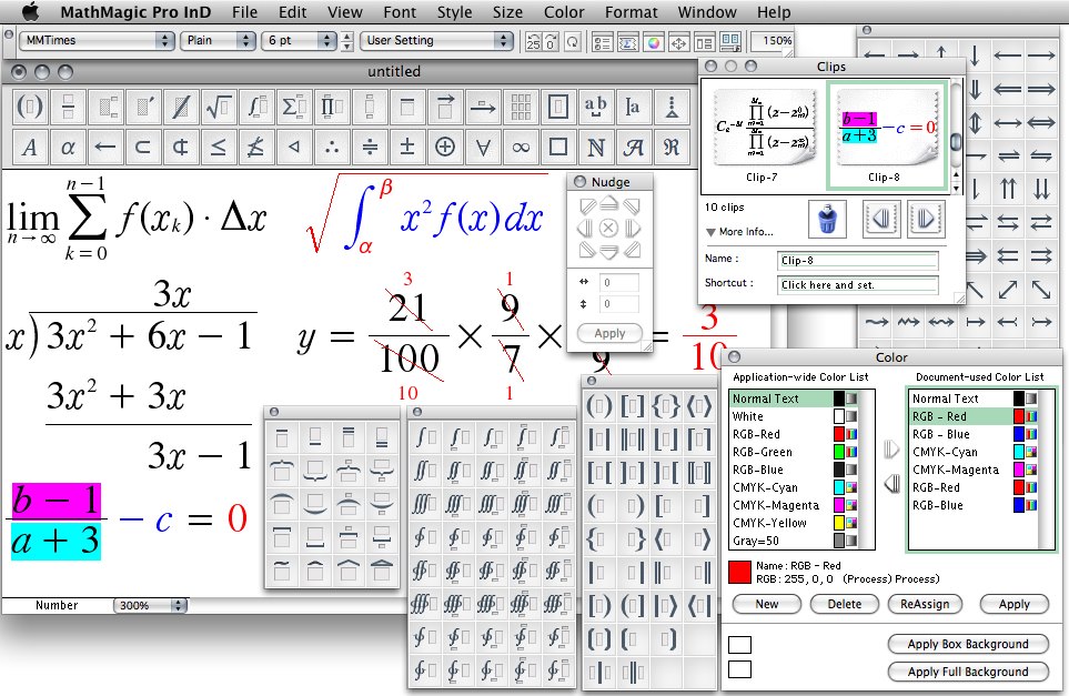 MathMagic Pro Edition For Adobe InDesign 9.14 build 15 Mac OS X