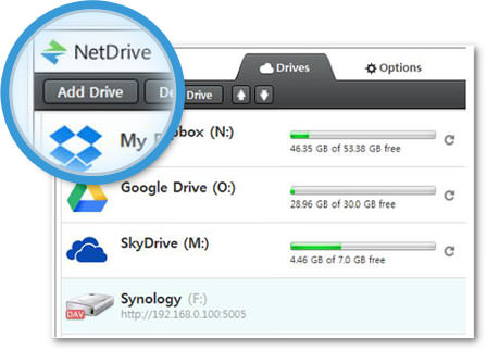 NetDrive 2.6.1 Build 689