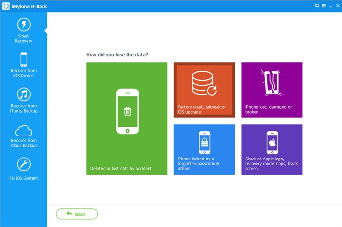 iMyfone D-Back iPhone Data Recovery Expert 3.9.0.0