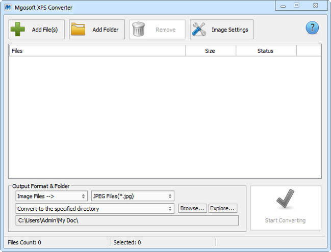 Mgosoft XPS Converter 8.5.5