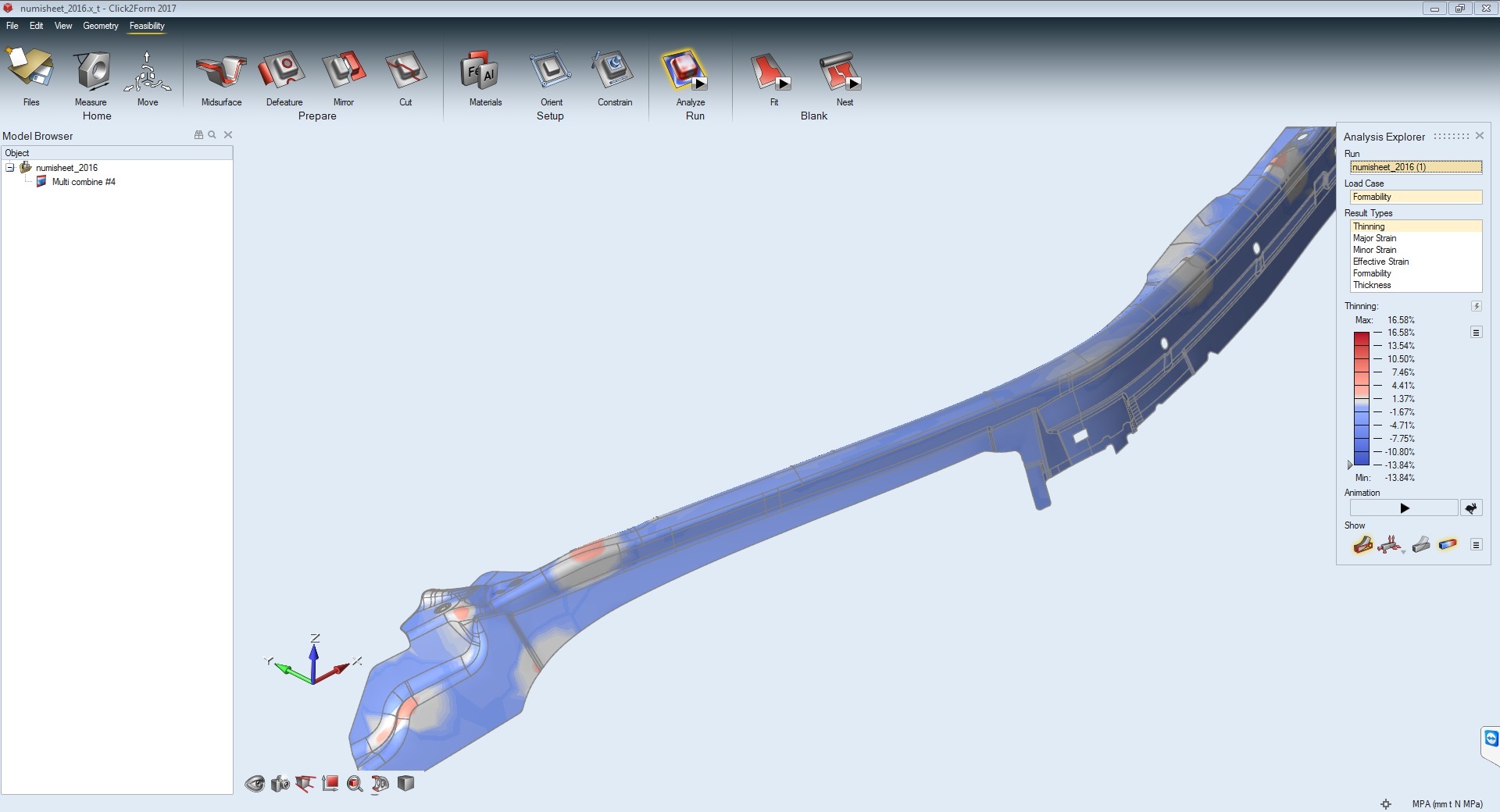 solidThinking Click2Form 2017.153