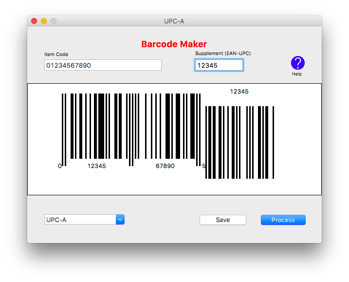 Barcode Maker 1.0