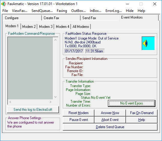 FaxAmatic 17.01.01