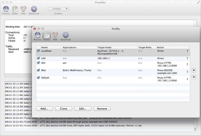 Proxifier for Mac v2.19