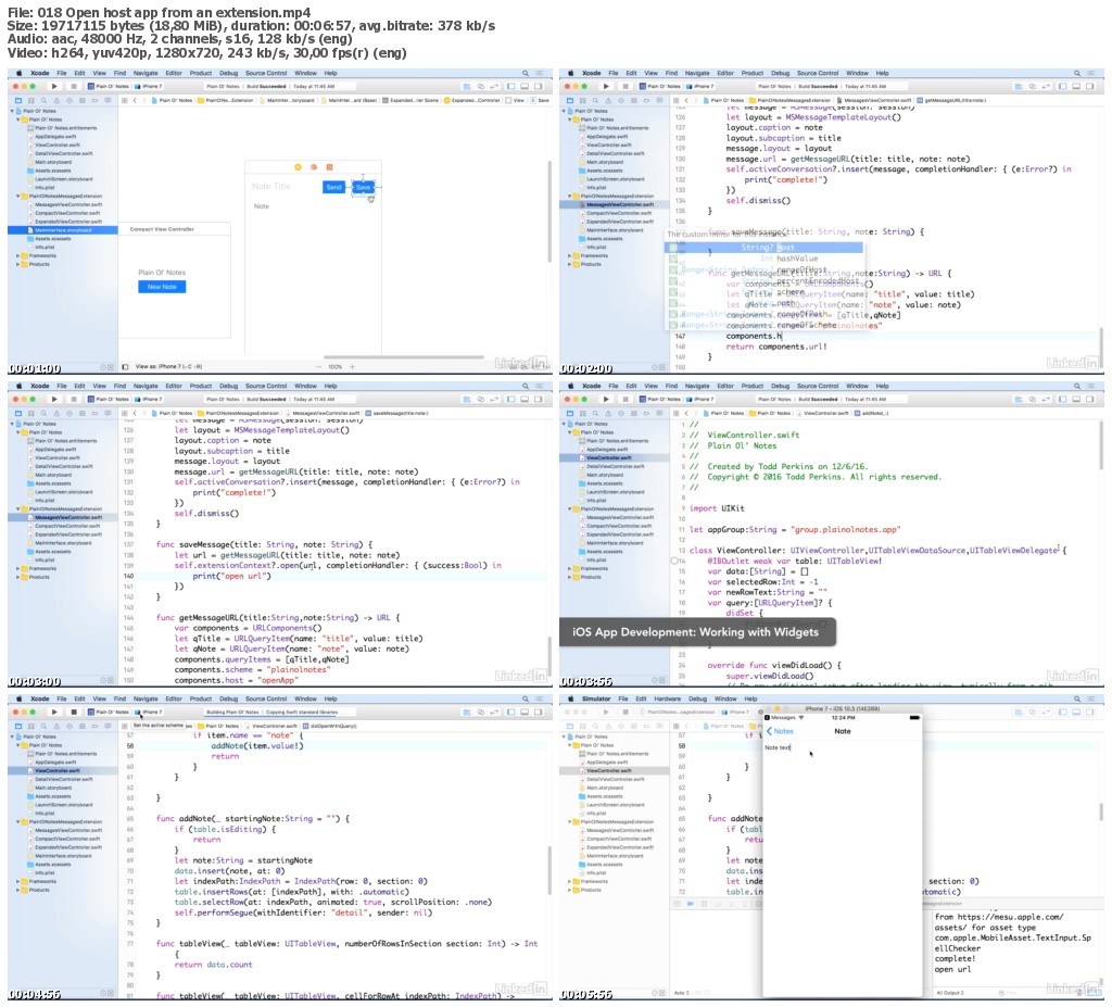 Lynda - Building an iOS Messages Application