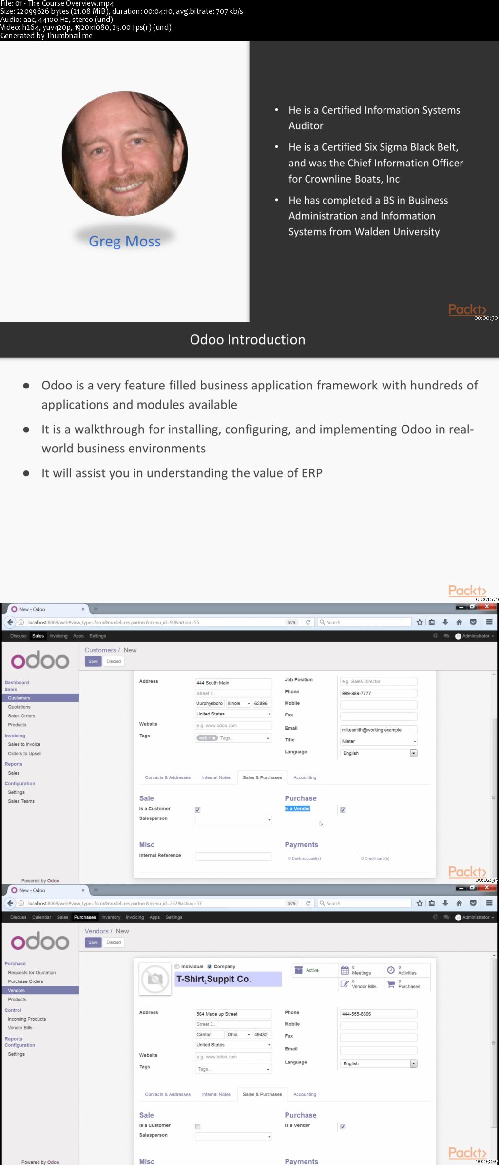 Getting Started with Odoo 10