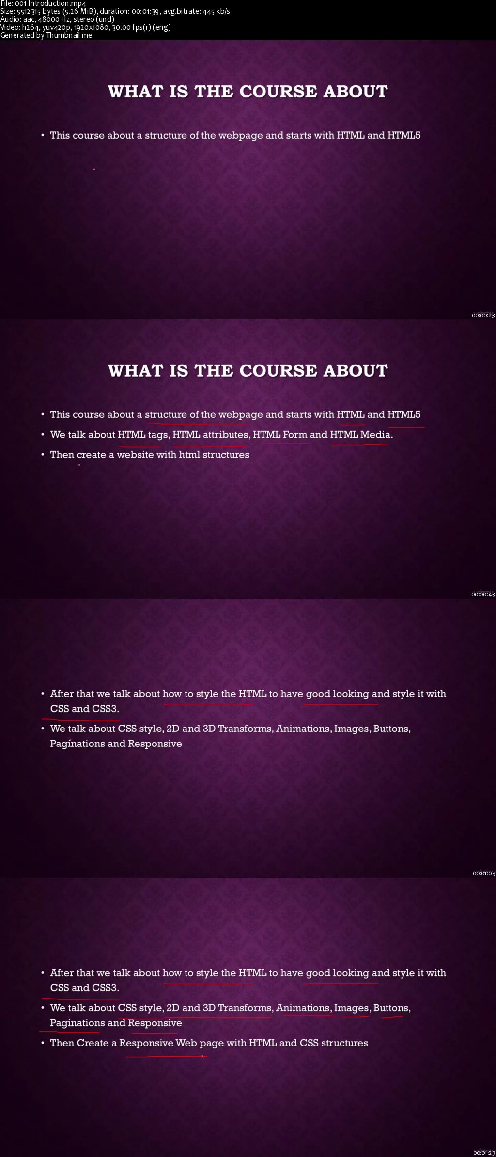 The Complete HTML5 and CSS3 Course