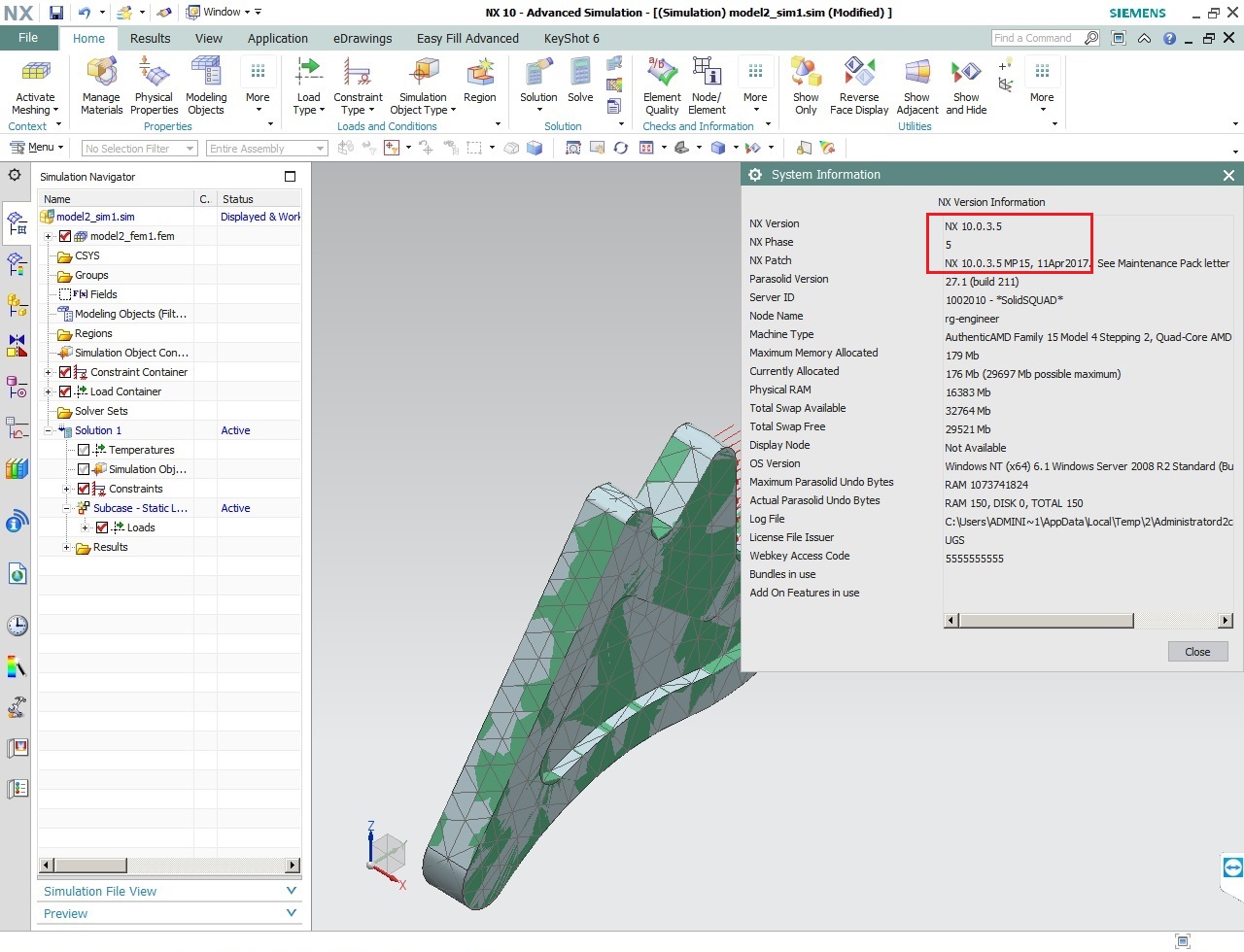 Siemens PLM NX 10.0.3 MP15 Update