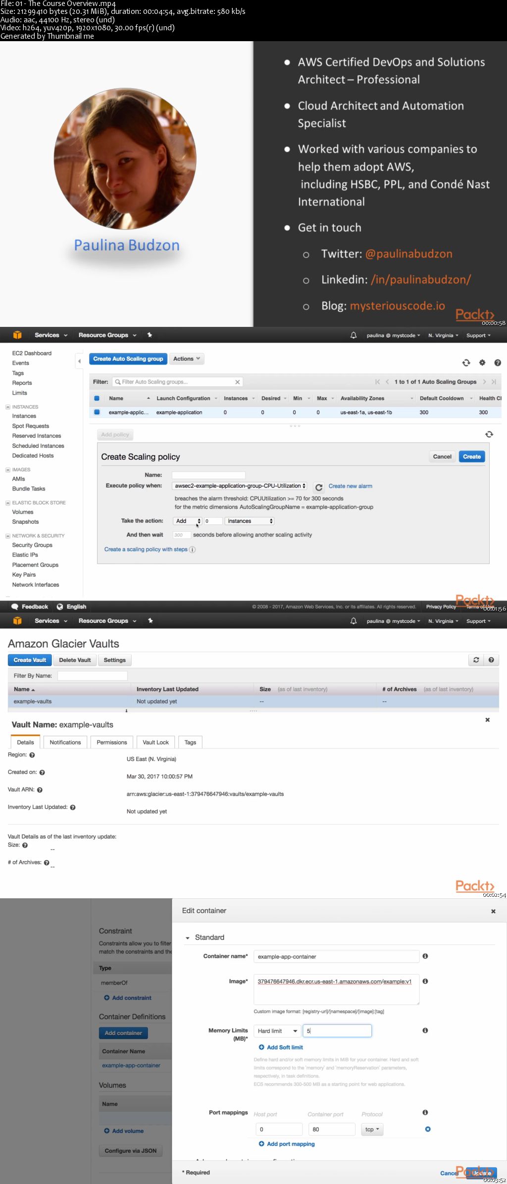 Exploring AWS Instances, Networking, and Databases