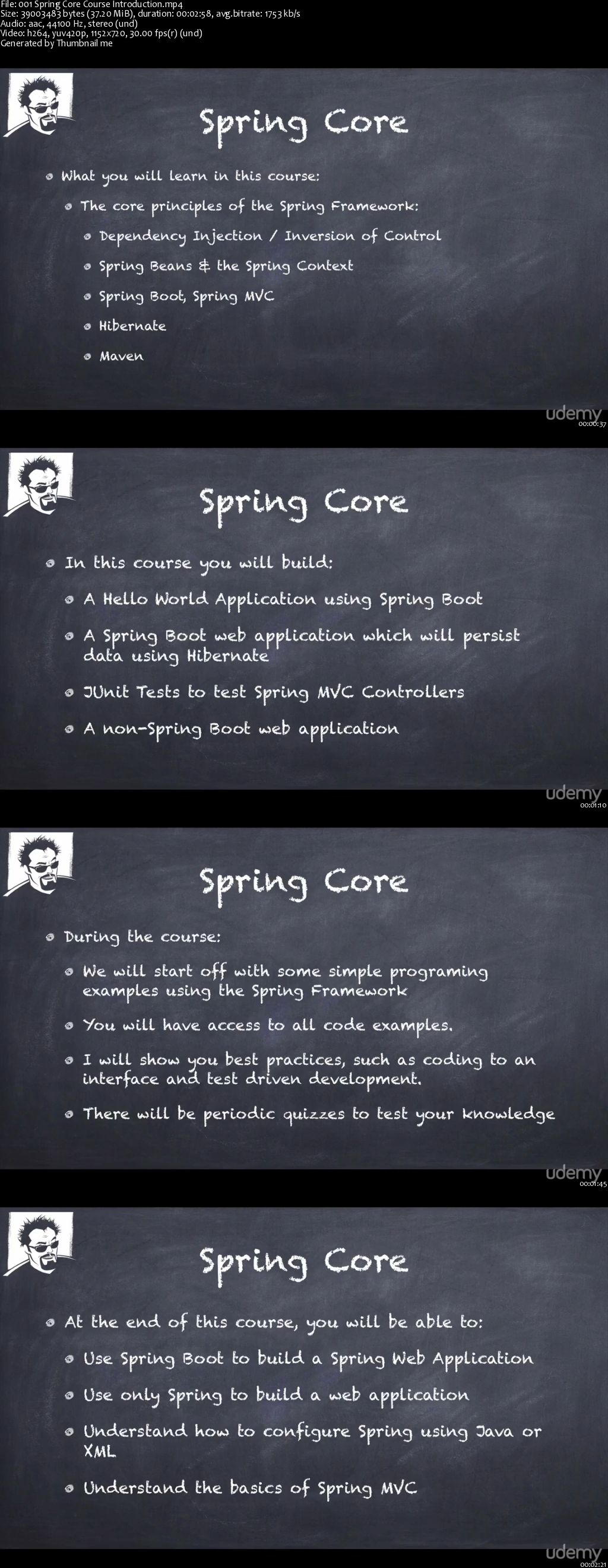 Spring Core - Learn Spring Framework 4 and Spring Boot