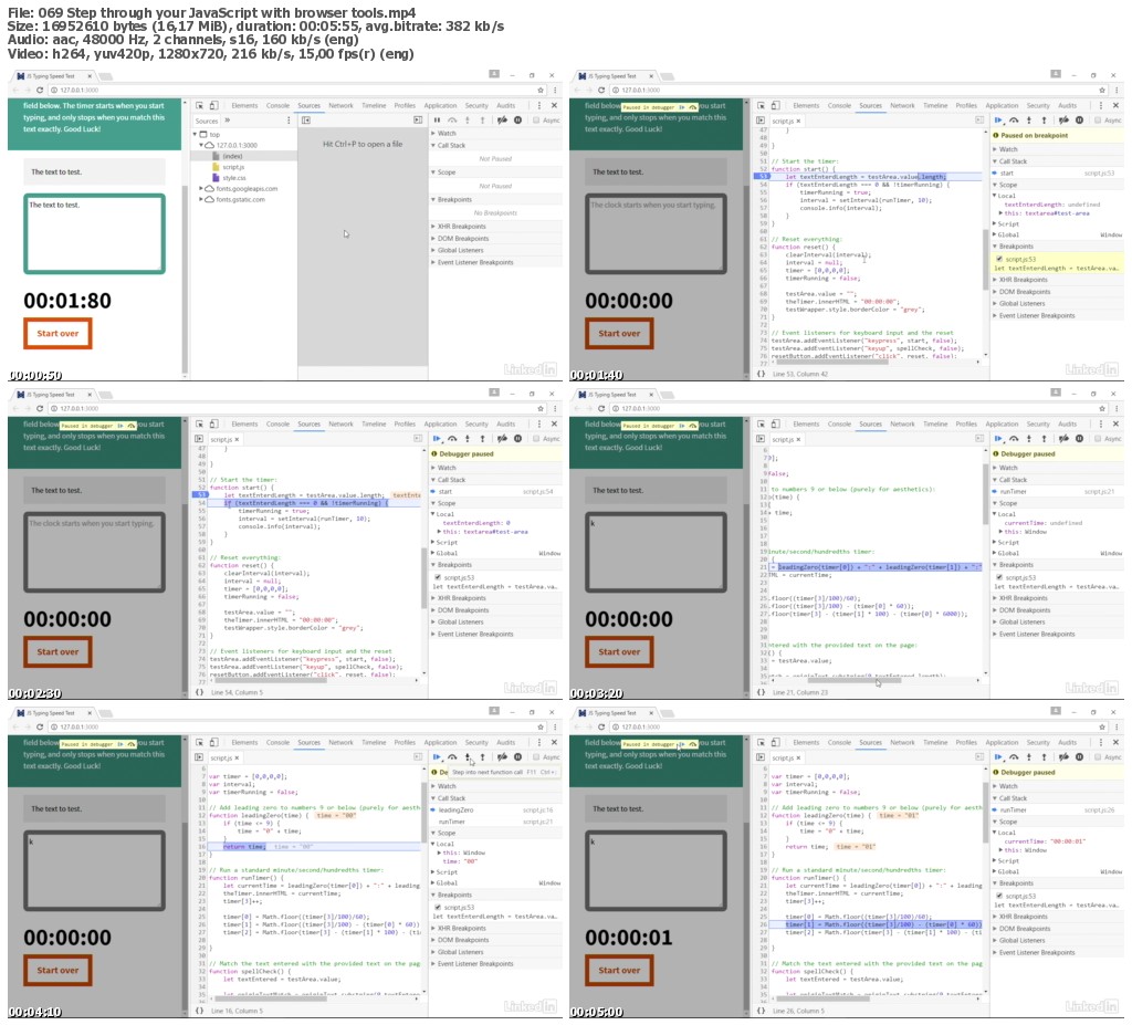 Lynda - JavaScript Essential Training