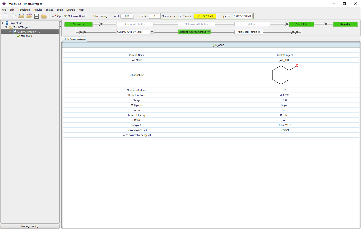 COSMOlogic TURBOMOLE 2016 version 7.1