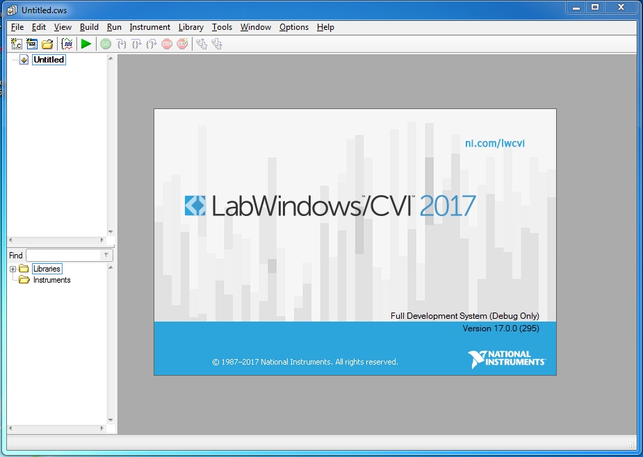 NI LabWindows/CVI 2017 with Real-Time Module