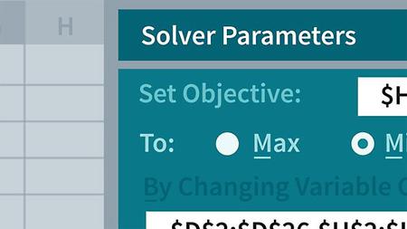 Lynda - Microsoft Excel: Using Solver for Decision Analysis