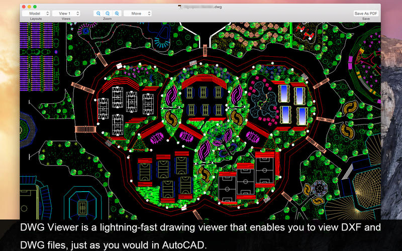 DWG Viewer 1.2.4 Mac OS X