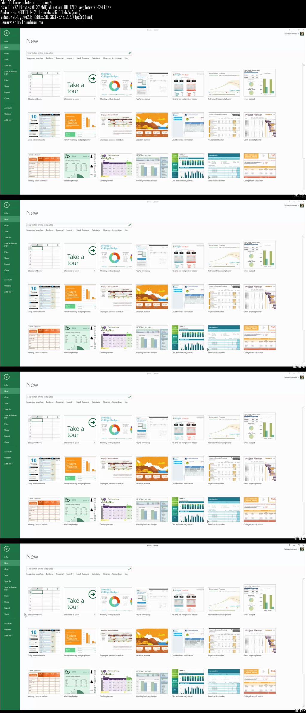 Basic and Intermediate Microsoft Excel 2013 for anyone