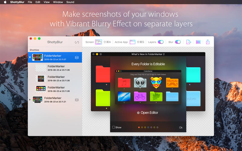ShottyBlur 1.1 MacOSX