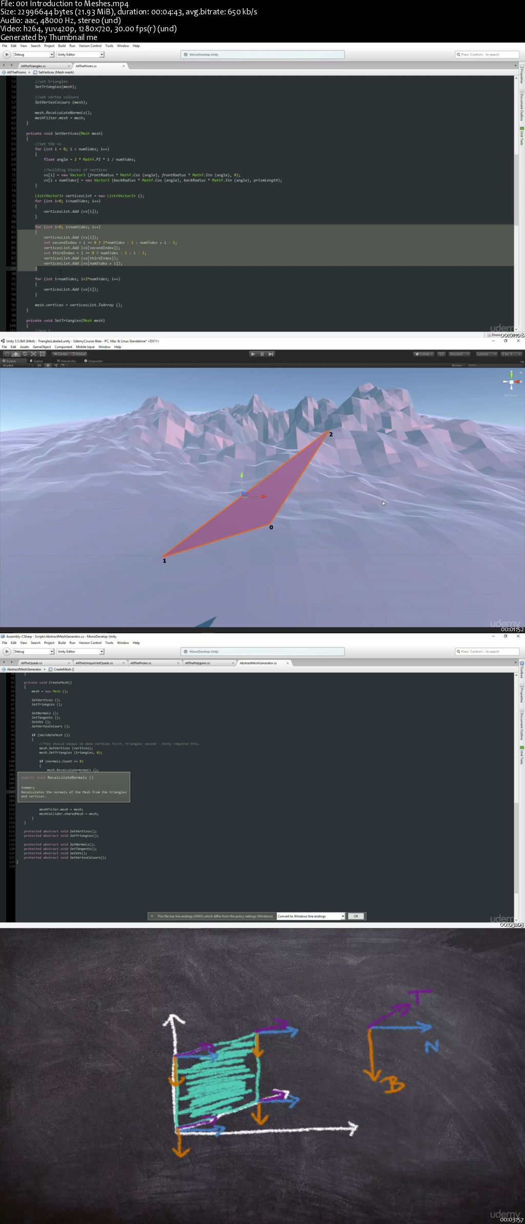 Coding in Unity: Procedural Mesh Generation