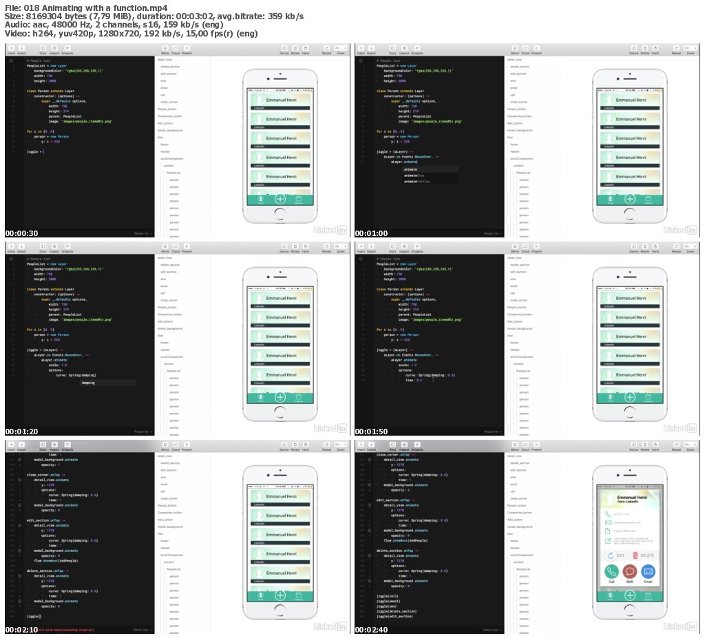 Lynda - Prototype a CRM Mobile Application with Framer